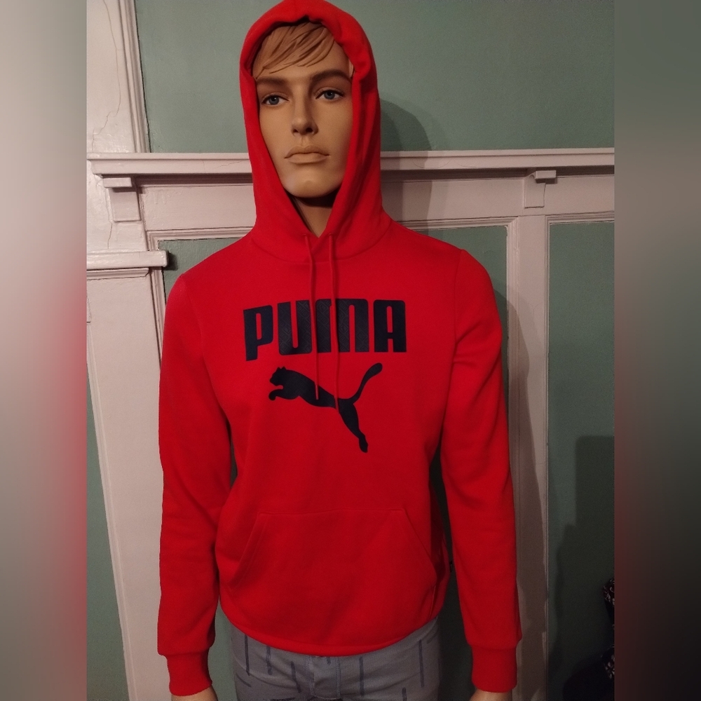 Red Puma Hoodie Size Small